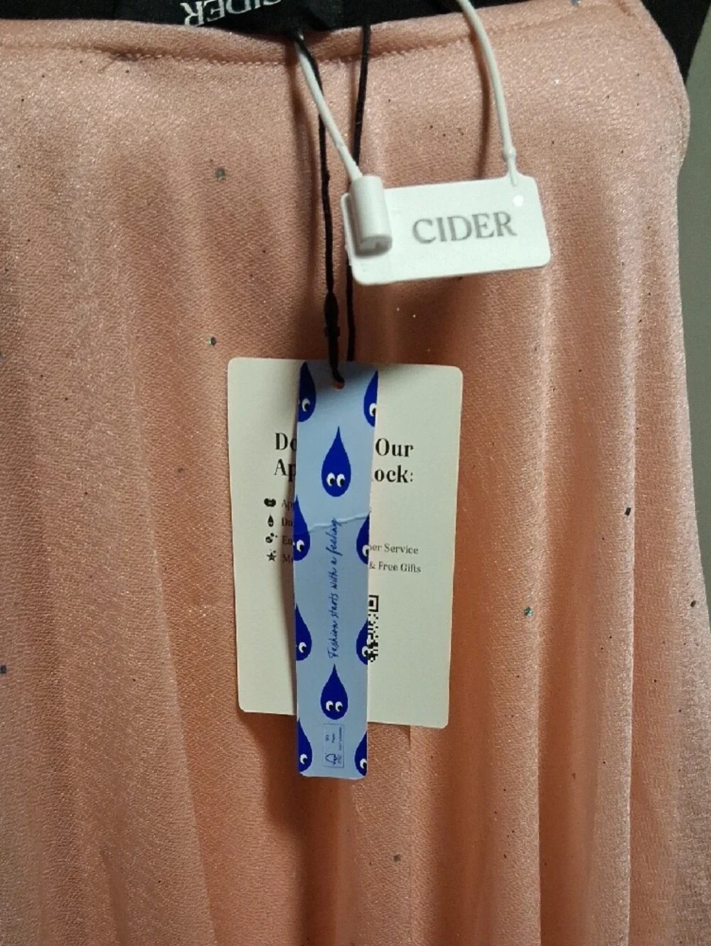 Cuddl Duds lightweight peach